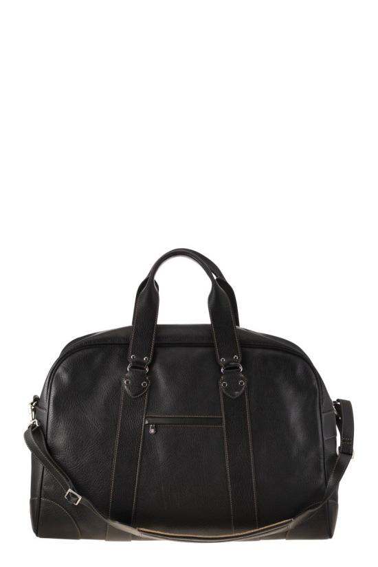  브루넬로 쿠치넬리 더플백 MBZIBU394 C101 BLACK - BRUNELLO CUCINELLI