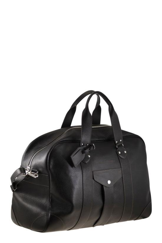  브루넬로 쿠치넬리 더플백 MBZIBU394 C101 BLACK - BRUNELLO CUCINELLI