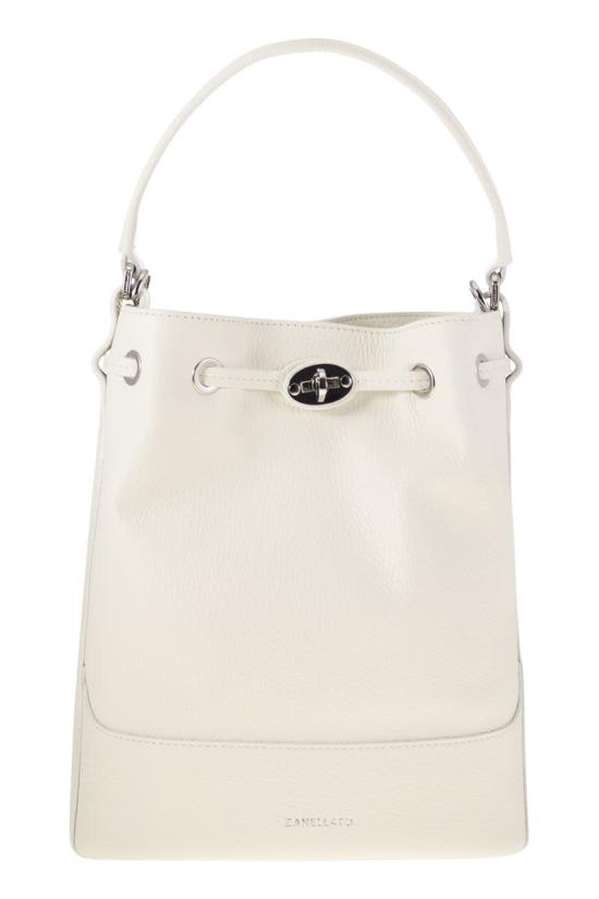 25SS 자넬라토 숄더백 068980 Z1190 WHITE
