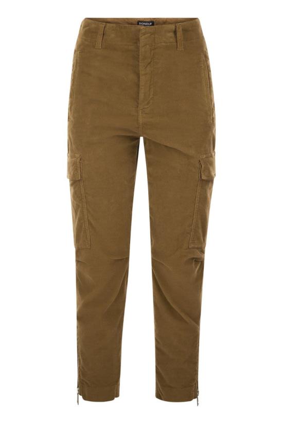  돈답 스트레이트 팬츠 DP731VS0030DBM5 033 BROWN