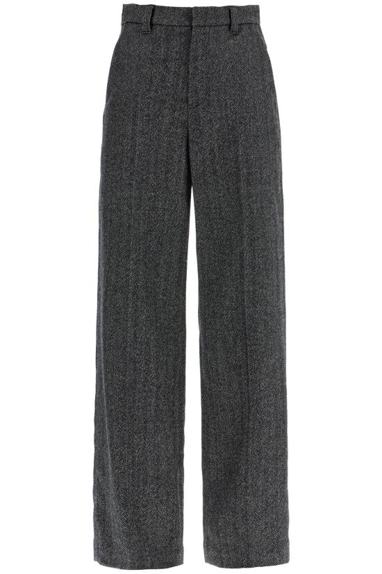  브루넬로 쿠치넬리 스트레이트 팬츠 MB127P8724 C301 BLACK