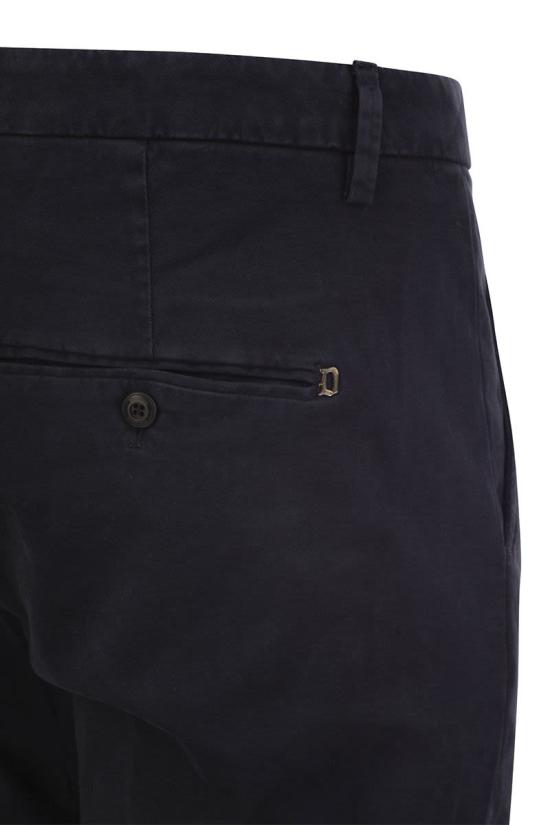  돈답 스트레이트 팬츠 UP235GSE043UPTD 890 BLACK - DONDUP