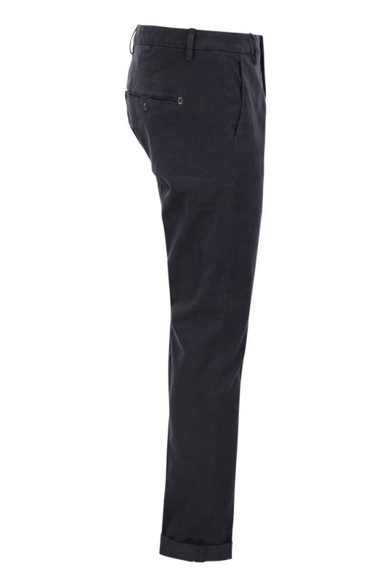  돈답 스트레이트 팬츠 UP235GSE043UPTD 890 BLACK - DONDUP