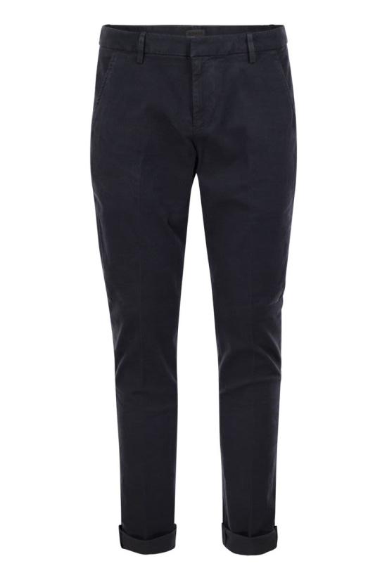  돈답 스트레이트 팬츠 UP235GSE043UPTD 890 BLACK