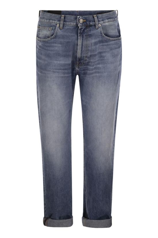  돈답 스트레이트 팬츠 UP656DF0282UHX4 800 MEDIUM DENIM