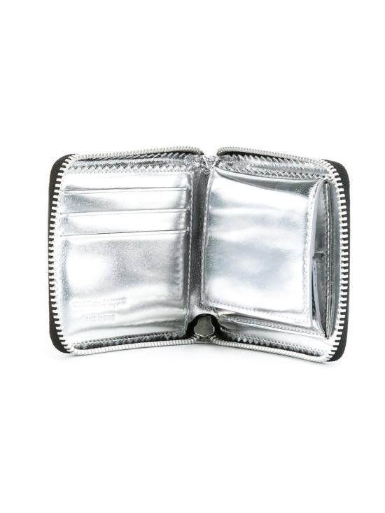 24FW 꼼데가르송 반지갑 SA7100MI SILVER Silver - COMME DES GARCONS