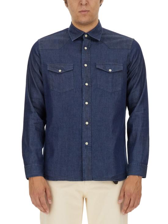  라르디니 긴팔 셔츠 IVSUREN DENIM
