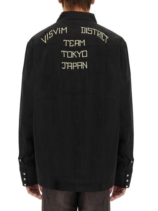  비즈빔 긴팔 셔츠 0124205011011 BLACK - VISVIM