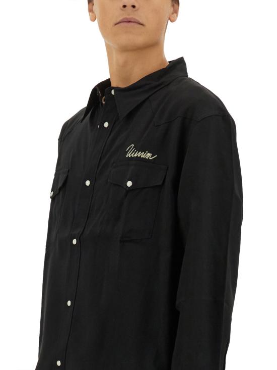  비즈빔 긴팔 셔츠 0124205011011 BLACK - VISVIM