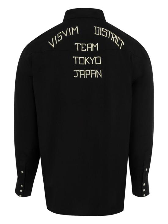  비즈빔 긴팔 셔츠 0124205011011 BLACK - VISVIM