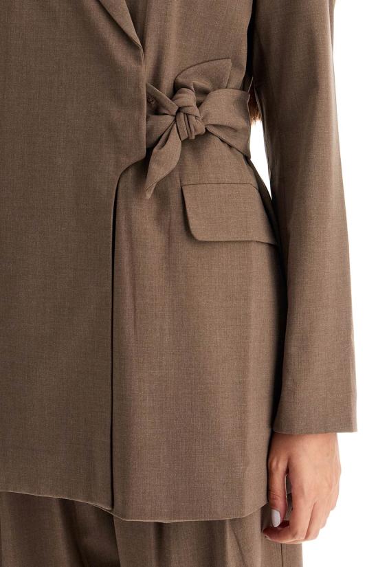 24FW 가니 자켓 F9278 BROWN - GANNI