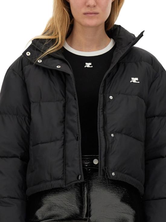 24FW 쿠레쥬 숏패딩 323CMA106 BLACK - COURREGES