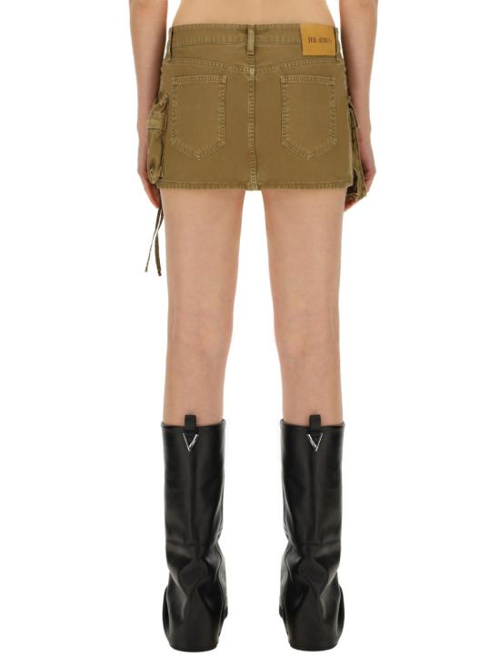 24FW 디 아티코 숏 스커트 247WCS136 BROWN - THE ATTICO