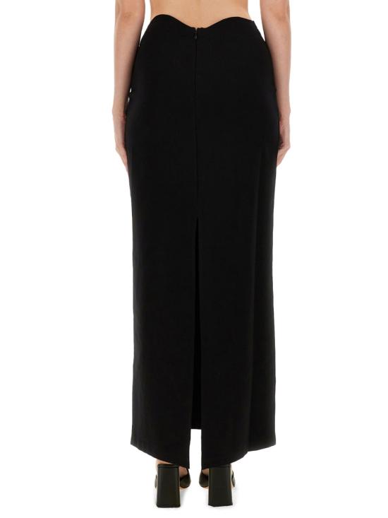  스타우드 롱 스커트 R24P6128PT BLACK - STAUD