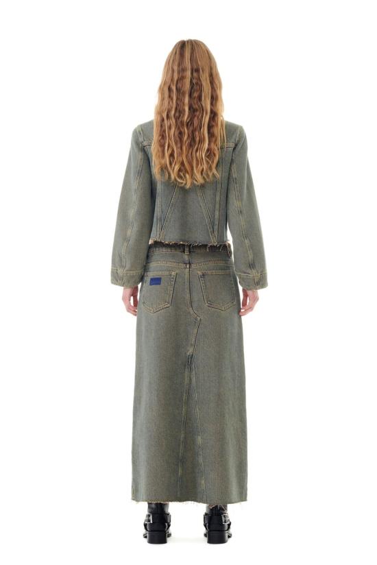 24FW 가니 스커트 J1477 DENIM - GANNI
