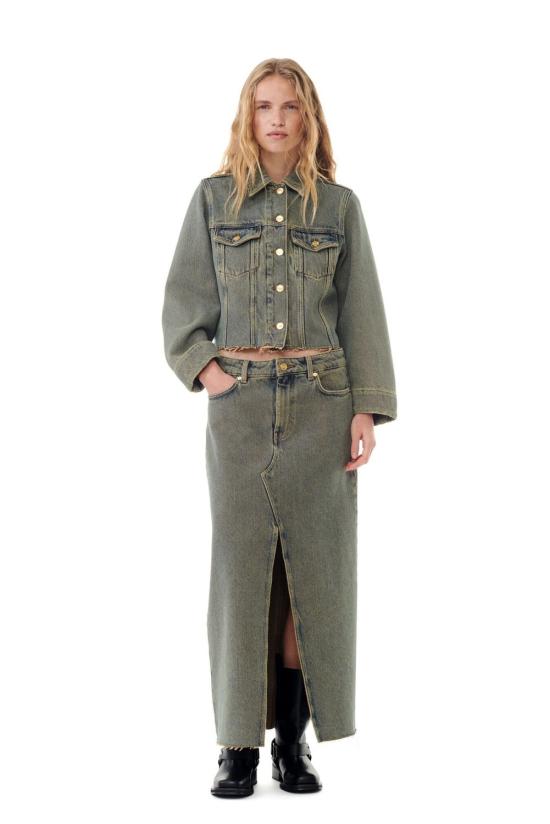 24FW 가니 스커트 J1477 DENIM - GANNI