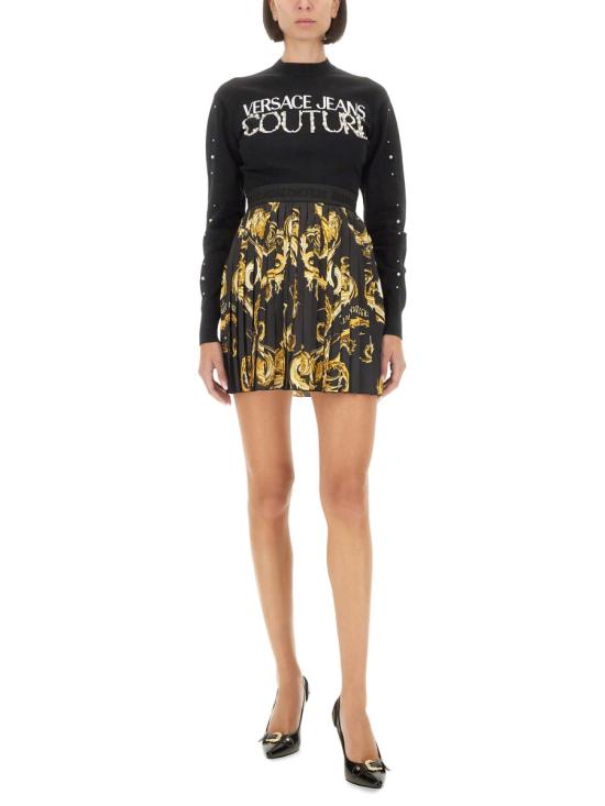 24FW 베르사체 스웨터 77HAFM30 BLACK - VERSACE