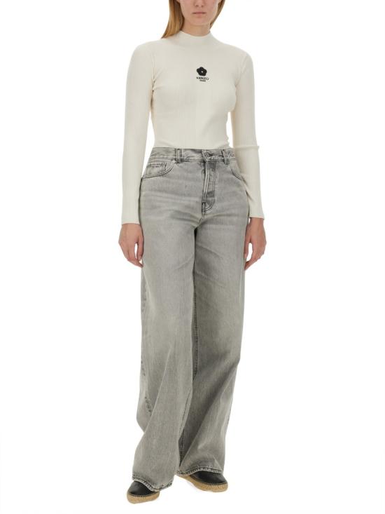 24FW 겐조 스웨터 FE62PU475 WHITE - KENZO