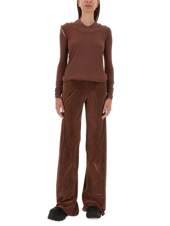  릭 오웬스 스트레이트 팬츠 RP02D3301 BROWN - RICK OWENS