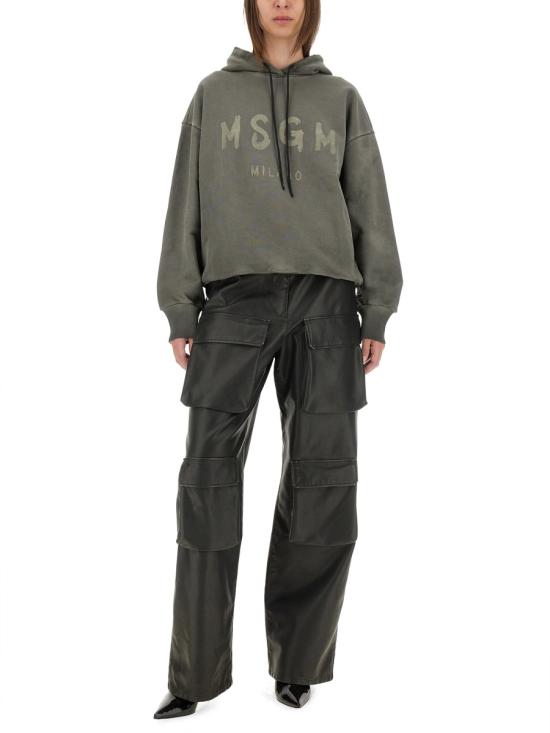  엠에스지엠 스트레이트 팬츠 3741MDP16L BLACK - MSGM