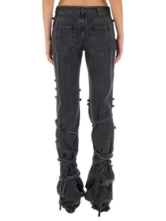  알렉산더 맥퀸 스트레이트 팬츠 804375 BLACK - ALEXANDER MCQUEEN