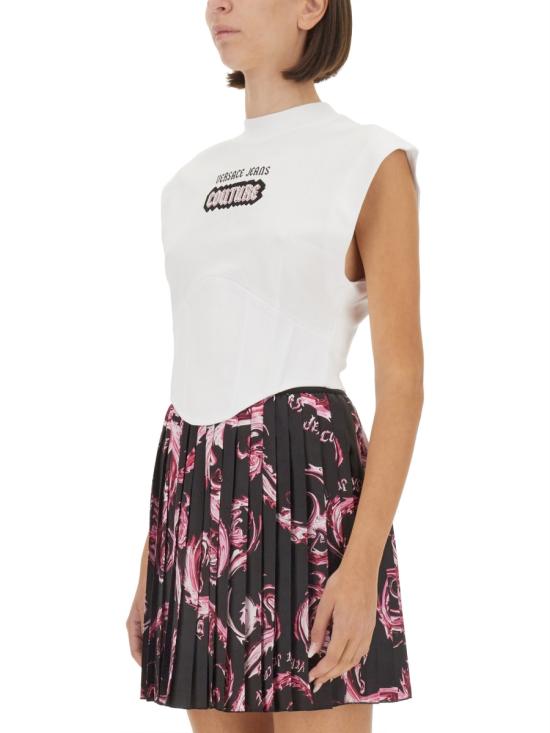  베르사체 반팔 티셔츠 77HAH611 WHITE - VERSACE