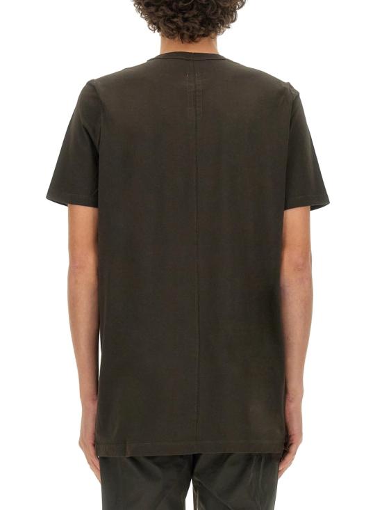  릭 오웬스 반팔 티셔츠 RU02D6264 BROWN - RICK OWENS