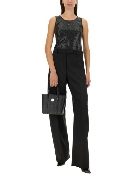  엠시엠 민소매 티셔츠 MFTEAMM05 BLACK - MCM