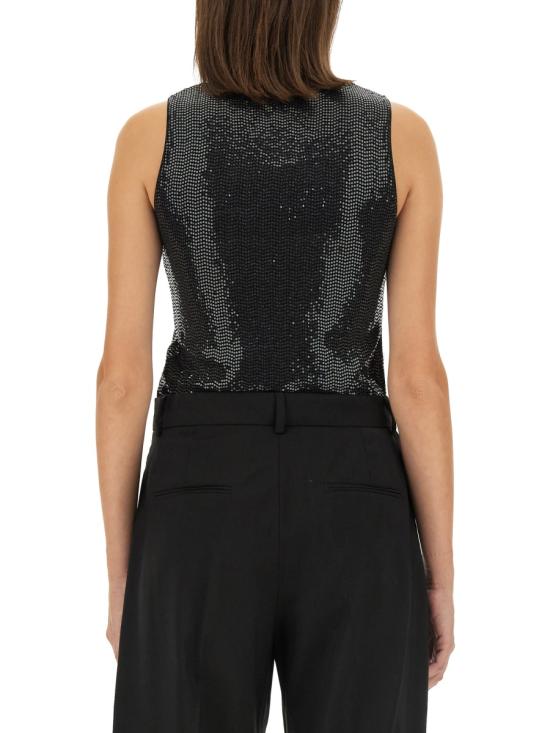  엠시엠 민소매 티셔츠 MFTEAMM05 BLACK - MCM