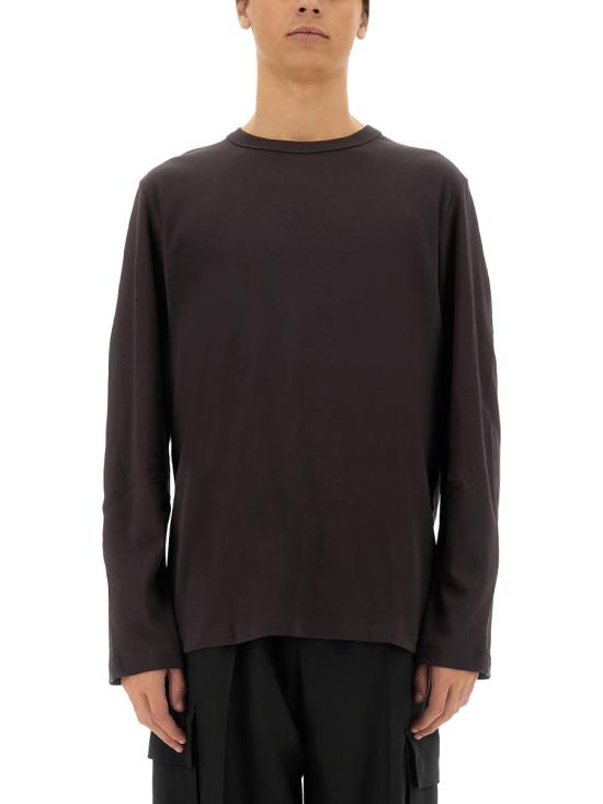  헬무트랭 긴팔 티셔츠 O06HM504 BROWN