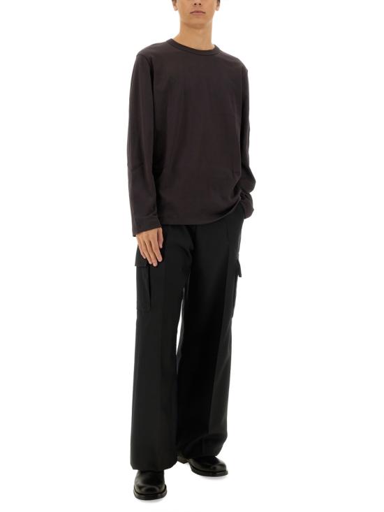  헬무트랭 긴팔 티셔츠 O06HM504 BROWN - HELMUT LANG
