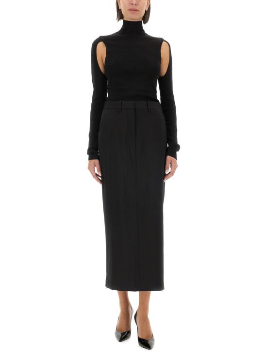  헬무트랭 긴팔 티셔츠 O06HW702 BLACK - HELMUT LANG