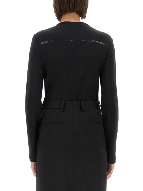  헬무트랭 긴팔 티셔츠 O06HW507 BLACK - HELMUT LANG