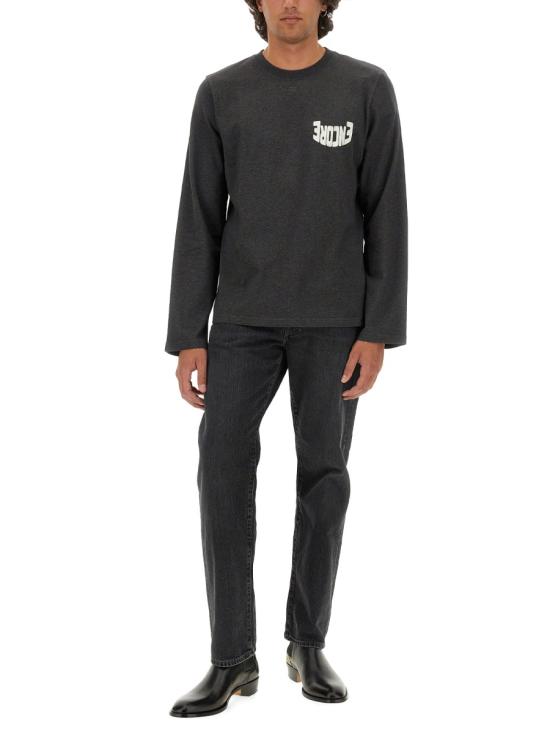  쿠레쥬 긴팔 티셔츠 324JTS092 BLACK - COURREGES