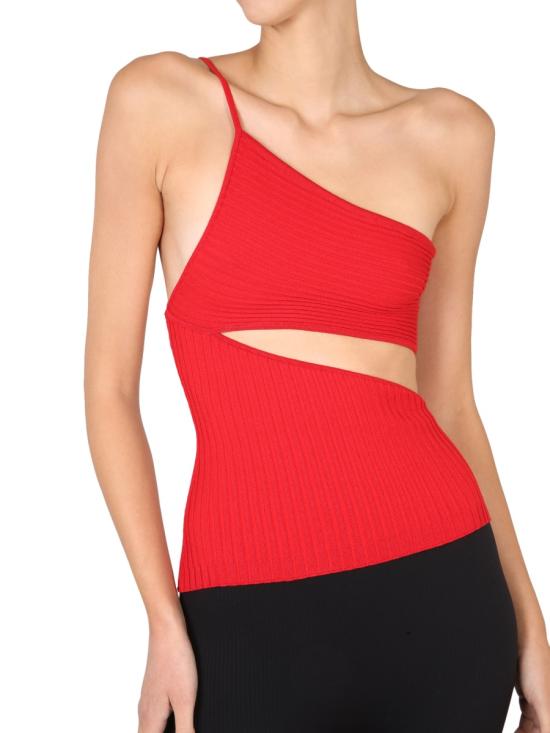  안드레아 아다모 민소매 티셔츠 ADFW22TO12770107 RED - ANDREA ADAMO