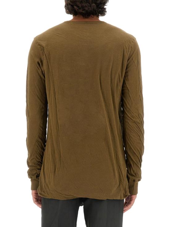  릭 오웬스 긴팔 티셔츠 RU02D6258 BROWN - RICK OWENS