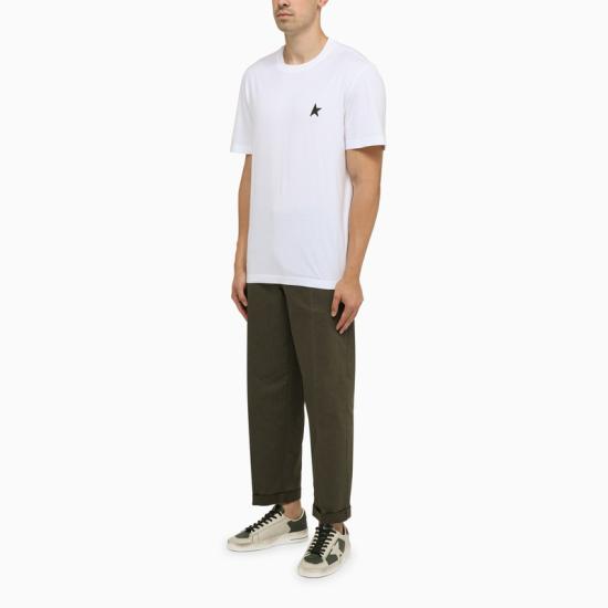 25SS 골든구스 스트레이트 팬츠 GMP01190P00078635674 MILITARY GREEN - GOLDEN GOOSE
