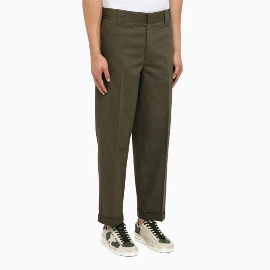 25SS 골든구스 스트레이트 팬츠 GMP01190P00078635674 MILITARY GREEN - GOLDEN GOOSE