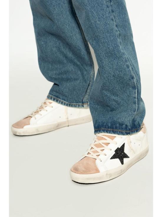 25SS 골든구스 SUPER STAR 슈퍼 스타 클래식 스니커즈 GWF00101F00687612170 MILK PINK DARK BLUE - GOLDEN GOOSE