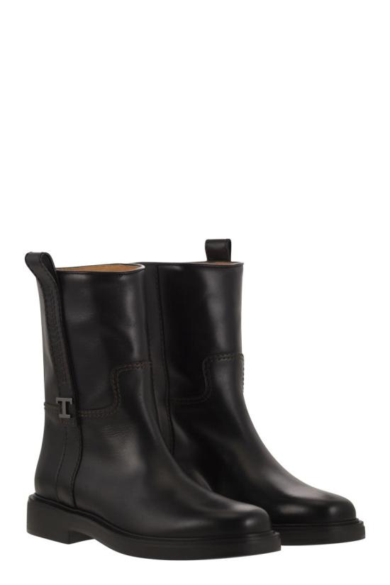 24FW 토즈 부츠 XXW20L0IM60T0NB999 Black - TODS