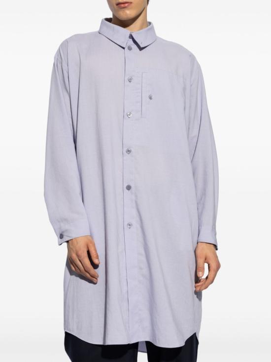  옴므 플리세 이세이 미야케 긴팔 셔츠 HP46FJ34680 PURPLE - HOMME PLISSE' ISSEY MIYAKE