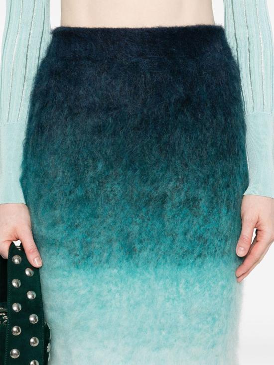 24FW 카사블랑카 스커트 WF24KW73701 BLUE - CASABLANCA