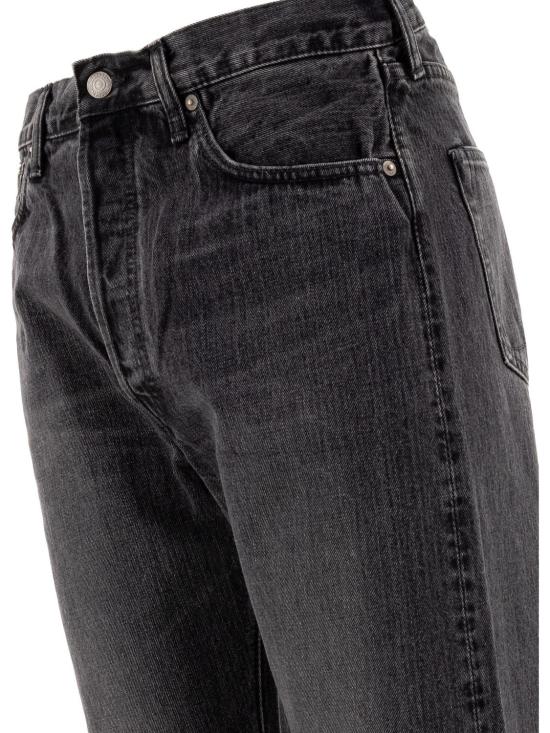  오어슬로우 스트레이트 팬츠 011050D61SBLACKDENIMSTONE - ORSLOW