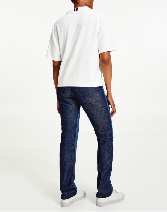  타미힐피거 폴로 티셔츠 WW0WW33879 WHITE - TOMMY HILFIGER