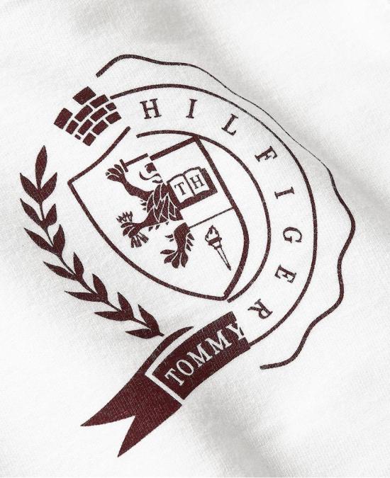  타미힐피거 폴로 티셔츠 WW0WW33879 WHITE - TOMMY HILFIGER