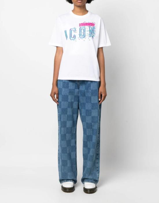  디스퀘어드2 반팔 티셔츠 S80GC0060S23009100 WHITE - DSQUARED2