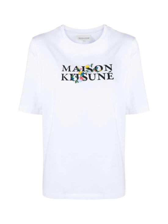  메종키츠네 반팔 티셔츠 LW00116KJ0119P100 WHITE