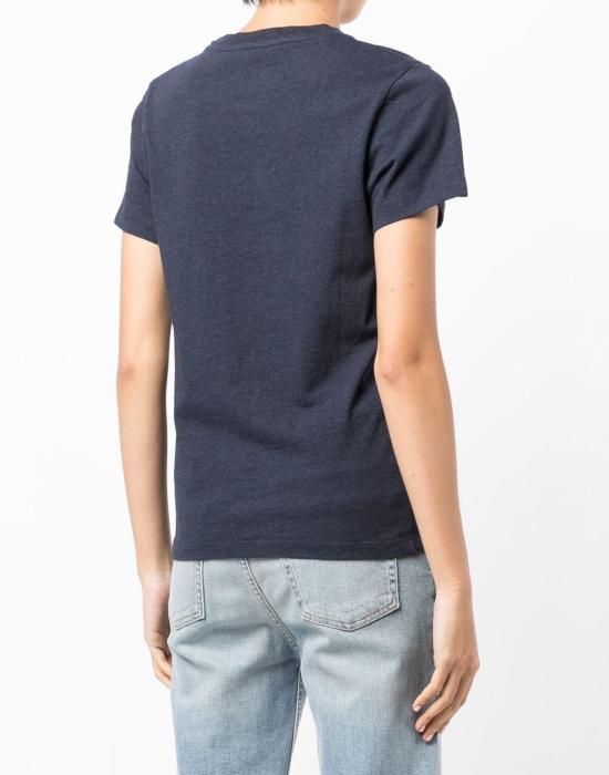  메종키츠네 반팔 티셔츠 IW00131KJ0035H481 BLUE - MAISON KITSUNE