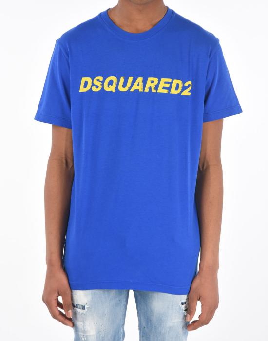  디스퀘어드2 반팔 티셔츠 S74GD0835S21600520 BLUE - DSQUARED2