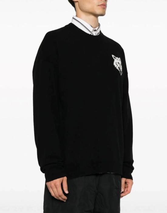  메종키츠네 스웨터 LM00819KT1063P199 BLACK - MAISON KITSUNE